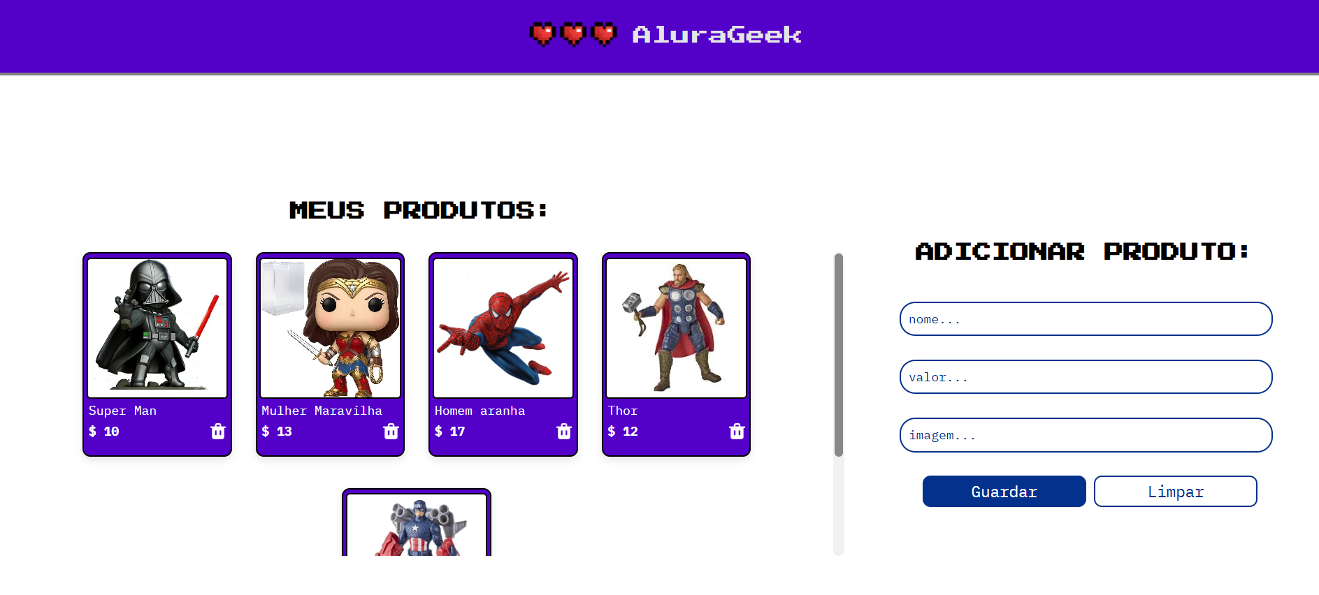 Imagem do E-commerce